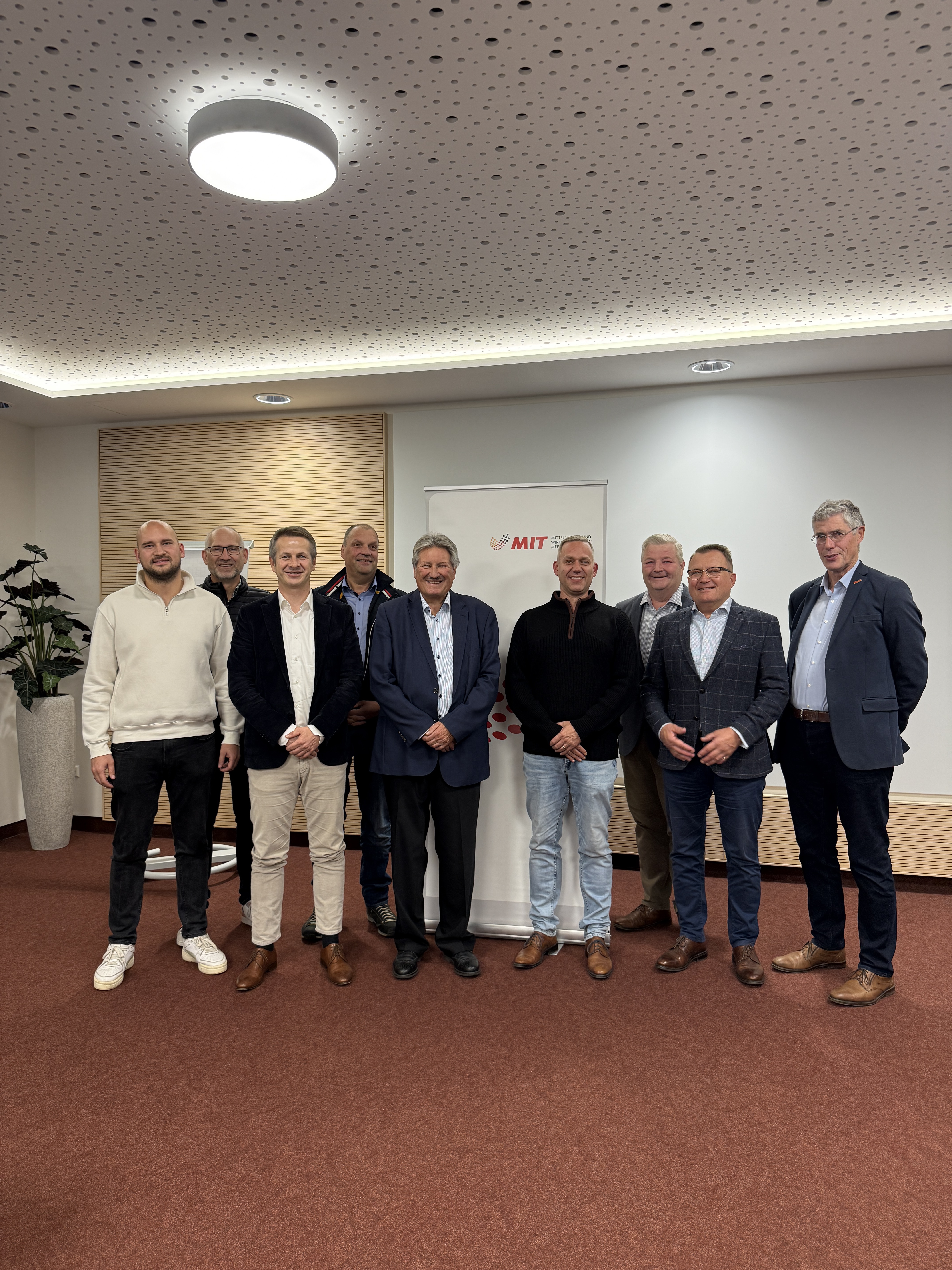 Der neugewhlte MIT Kreisvorstand.