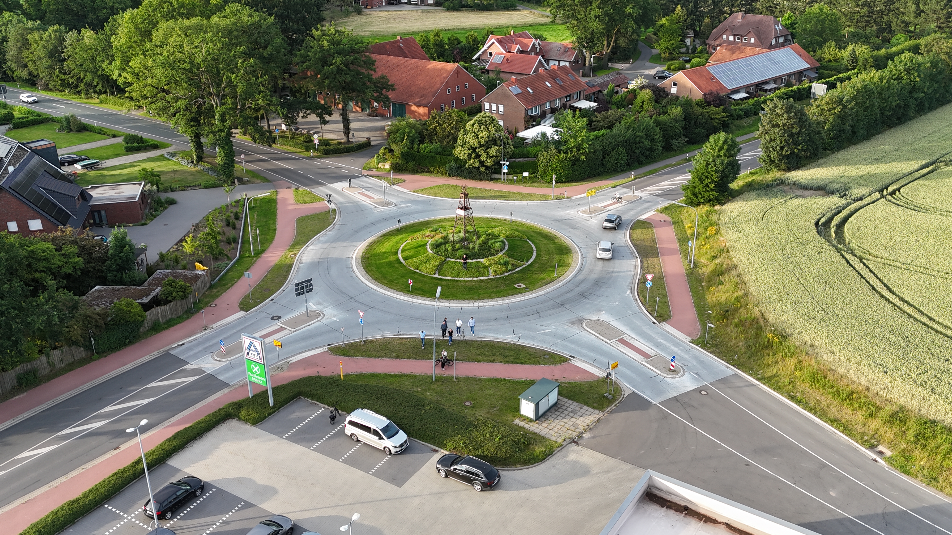 Kreisverkehr Dalum